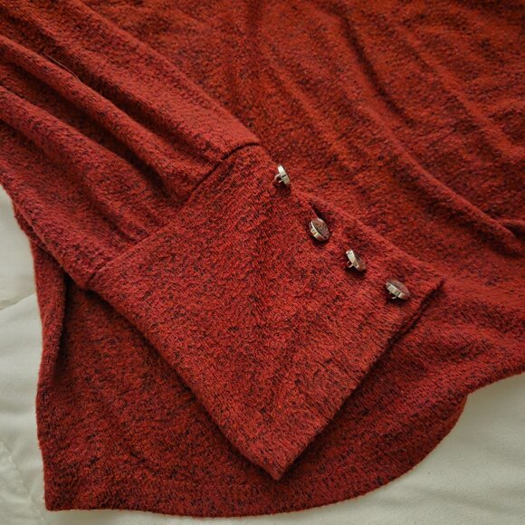 Wine Red Sweater - Picture 2 of 5
